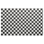 Tissu Motif Checkered blanc noir (Fat Quarter)