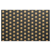 Tissu Motif Cheeseburger (Fat Quarter)