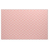 Tissu Motif chevron corail tendance (Fat Quarter)