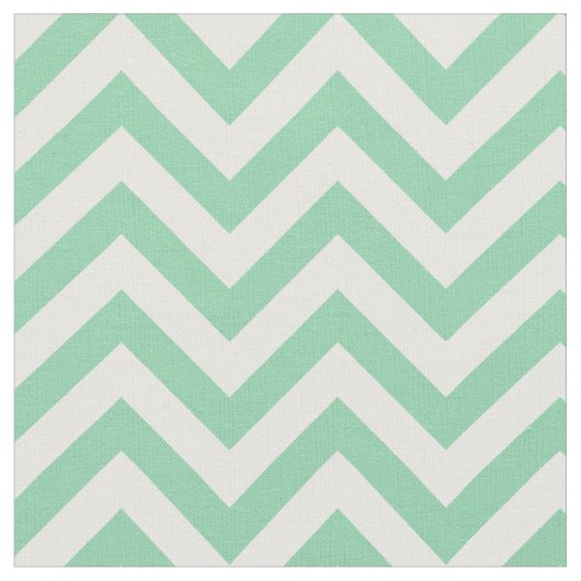 Tissu Motif chevron vert menthe tendance (Fermer)