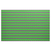 Tissu Motif chevron zigzag vert violet (Yard)