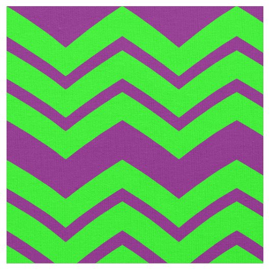 Tissu Motif chevron zigzag vert violet (Fermer)