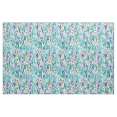 Tissu Motif chic d'aquarelle de Boho de DANSE de PLUME (Fat Quarter)