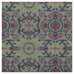 Tissu Motif chinois de la dynastie Qing
