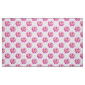Tissu Motif Chrysanthemum - Couleur complète (Fat Quarter)