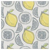 Tissu Motif citron (Fermer)