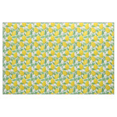 Tissu Motif citron blanc jaune (Yard)
