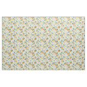 Tissu Motif Citron Et Orange (Fat Quarter)