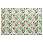 Tissu Motif Citron Tropical (Fat Quarter)