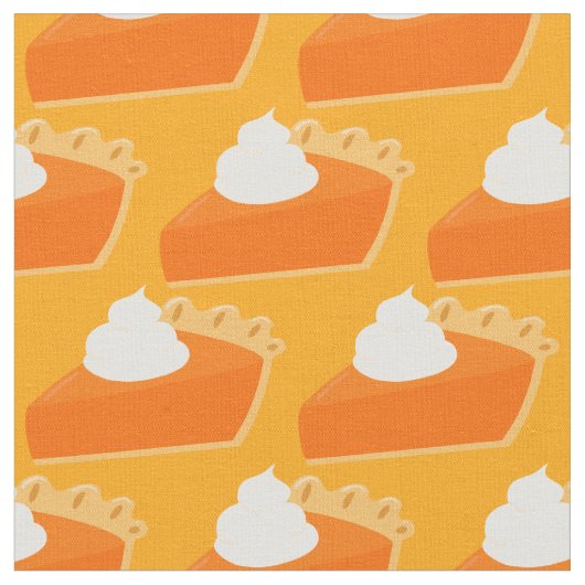 Tissu Motif citrouille (Fermer)