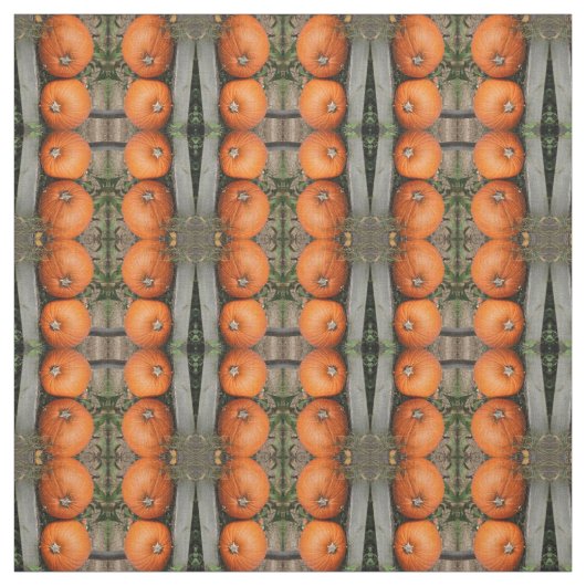 Tissu Motif Citrouille (Échantillon)