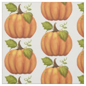 Tissu Motif Citrouille orange (Échantillon)