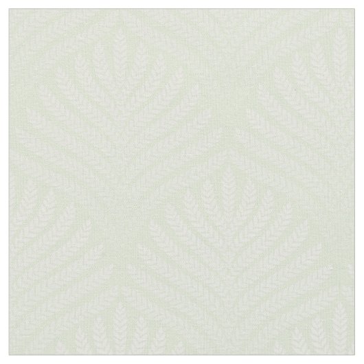 Tissu Motif classique de feuillage dans le blanc et le (Fermer)