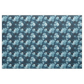 Tissu Motif classique de rose de bleu (Fat Quarter)