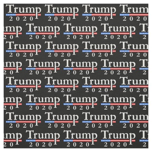 Tissu Motif classique de Trump 2020 (Échantillon)