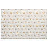 Tissu Motif Coastal Decor Seashell (Fat Quarter)