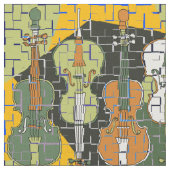 Tissu Motif Coloré (Fermer)