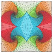Tissu motif coloré (Échantillon)