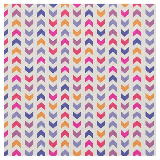 Tissu Motif coloré aztèque de Chevron (Fermer)