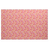 Tissu Motif coloré de légumes (Fat Quarter)