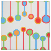 Tissu Motif coloré de structure d'ADN (Échantillon)