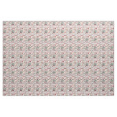 Tissu Motif comique de paresse (Yard)