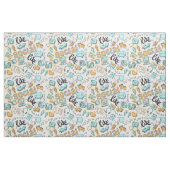 tissu Motif cool des médias sociaux (Fat Quarter)