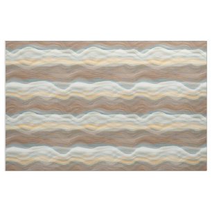 Tissu Motif Cool des vagues artistiques Abstraites rétr