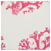 Tissu Motif corail (Échantillon)