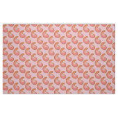 Tissu Motif corail et cachemire rose (Fat Quarter)