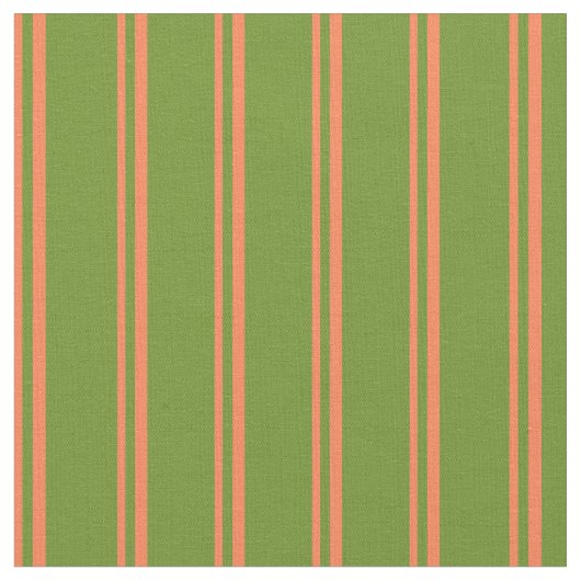 Tissu Motif corail et vert (Fermer)
