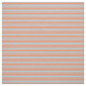 Tissu Motif Coral & Light Blue Lines (Échantillon)