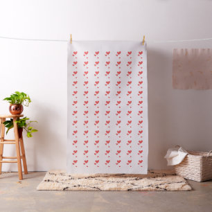 Tissu Motif Coral moderne