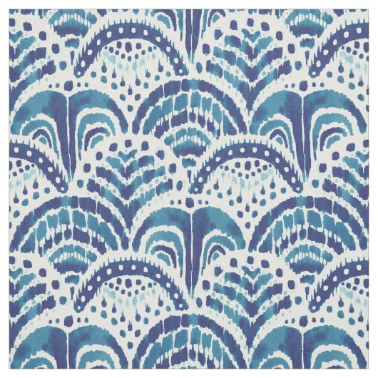 Tissu Motif côtier de la St-Jacques de KOOK (Échantillon)