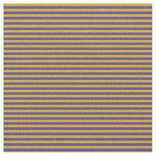 Tissu Motif couleur ardoise foncée bleu et or