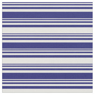 Tissu Motif couleur bleu et crème à la menthe de minuit