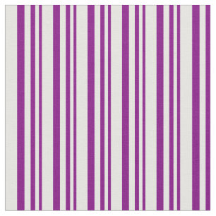 Tissu Motif couleur crème pourpre et crème à la menthe