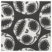 Tissu Motif crâne à sucre (Fermer)