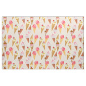 Tissu Motif crème glacée (Fat Quarter)