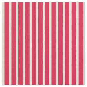 Tissu Motif Crimson & Bisque Lines