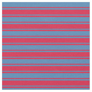 Tissu Motif Crimson et Blue Lines