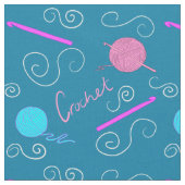 Tissu Motif Crochet (Fermer)