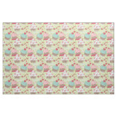 Tissu Motif Cupcake (Fat Quarter)