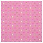 Tissu Motif Cupcake rose (Échantillon)