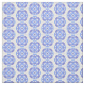Tissu Motif Cuteout bleu (Échantillon)