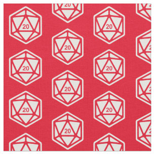 Tissu Motif D20