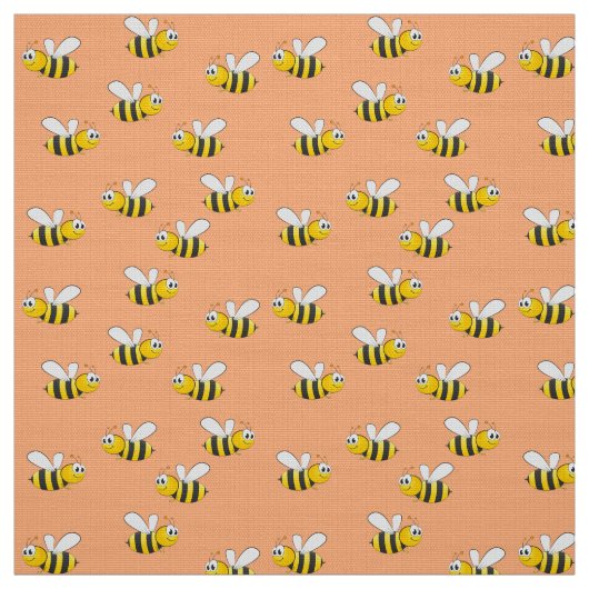 Tissu Motif d'abeilles (Échantillon)