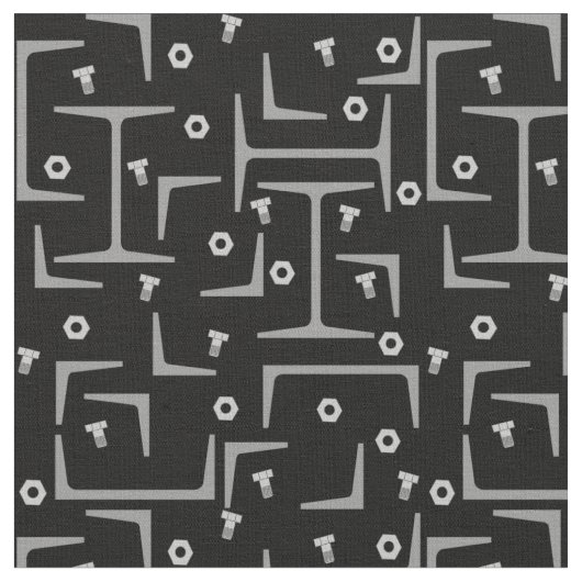 Tissu Motif d'acier structurel (Fermer)