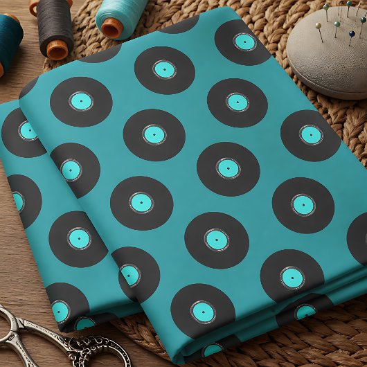 Tissu Motif d'album record