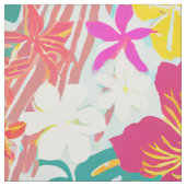 Tissu Motif d'aloha tropical moderne (Échantillon)
